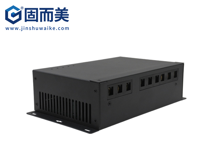 路由器外殼新款|工業(yè)交換機(jī)外殼|PCB板來樣定制加工|固而美金屬鈑金加工來圖定制|